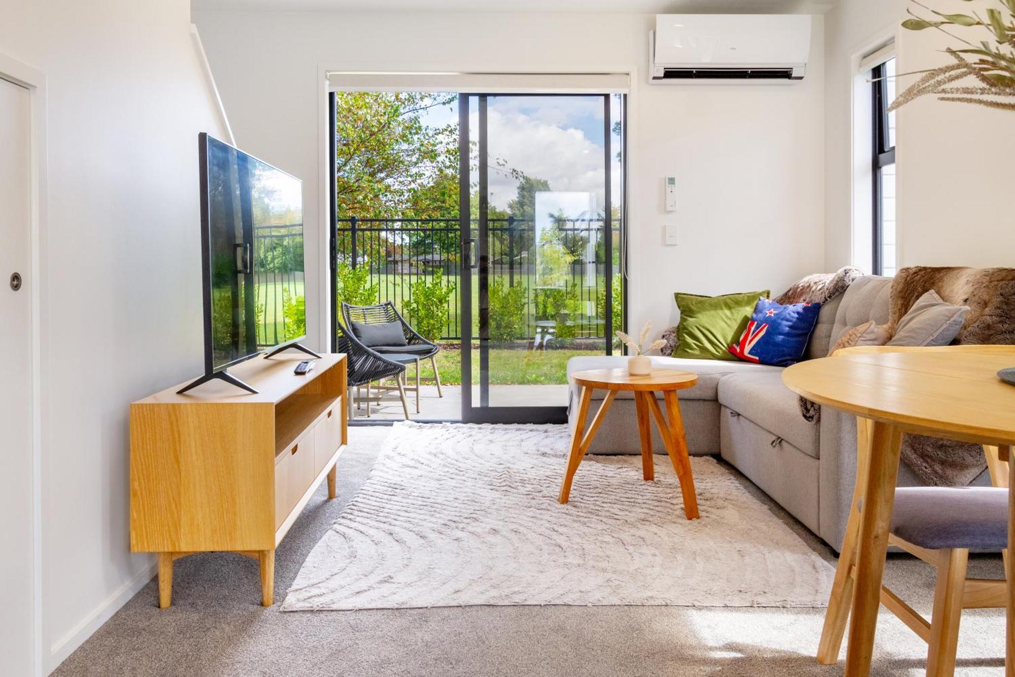 Apartamento Escape At The Park: 1 Bed 1 Bath W/Carpark Christchurch Exterior foto